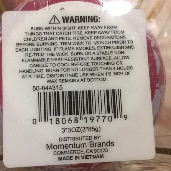 Susan Jacobs New York Scented Candle Tins Three Pack Gift Set NWT 3x 8 oz - Picture 6 of 12